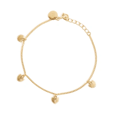 Shop Rachel Entwistle Ishtar Bracelet In Gold