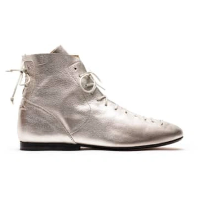 Shop Tracey Neuls Magritte Veuve | Champagne Lace Up Leather Boots