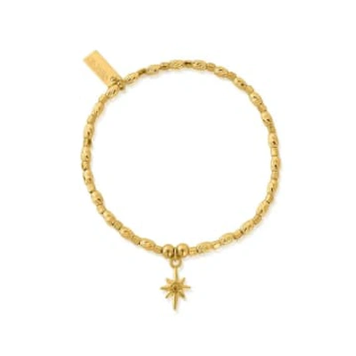 Shop Chlobo Soul Glow Lucky Star Bracelet In Gold