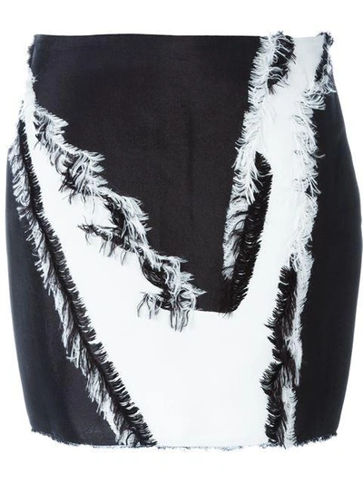 Shop Versace Printed Mini Skirt