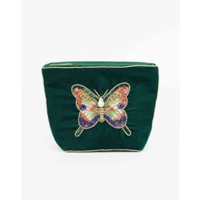 Shop My Doris Jewlled Butterfly Small Purse
