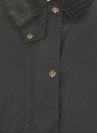 Barbour Tain Bomber Jacket In Green