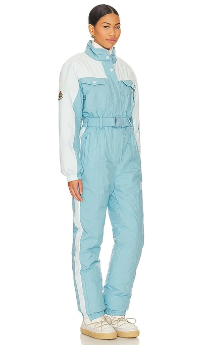 Shop Snowroller Martine Ski Suit In Light Blue