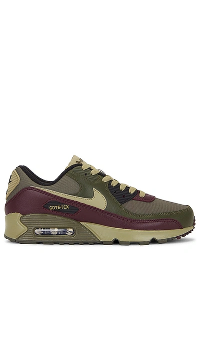 Shop Nike Air Max 90 Gtx Sneaker In Medium Olive  Neutral Olive  & Cargo Kha