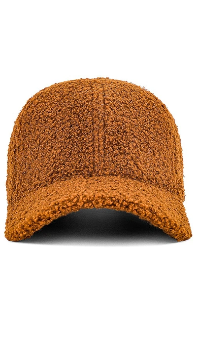 Shop Hat Attack Sherpa Cap In Tobacco