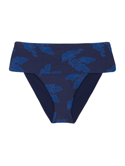 Shop Vix By Paula Hermanny Women's Quizas Jessica Abstract Bikini Bottom In Neutral