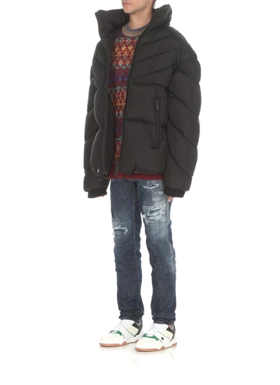 Shop Dsquared2 Puffy Star Kaban Down Jacket In Black