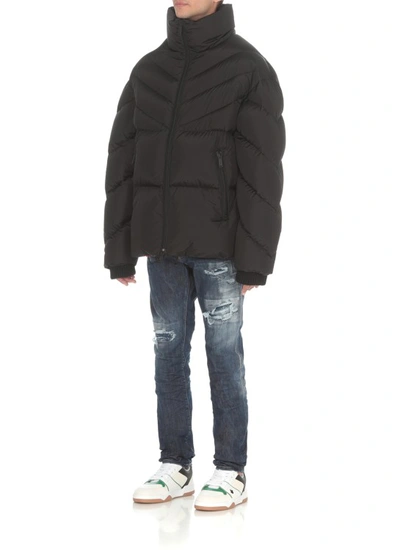 Shop Dsquared2 Puffy Star Kaban Down Jacket In Black