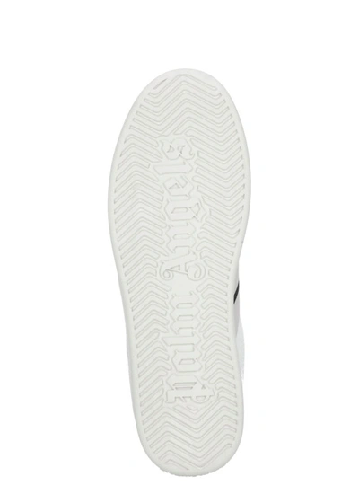 Shop Palm Angels Track Palm Sneakers In White