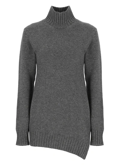 Shop Jil Sander Yak Sweater In Grey
