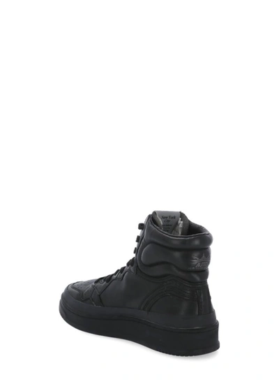 Shop Autry Liberty Fox Sneakers In Black