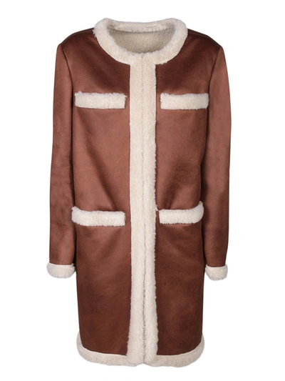 Shop Dsquared2 Outerwear In Brown