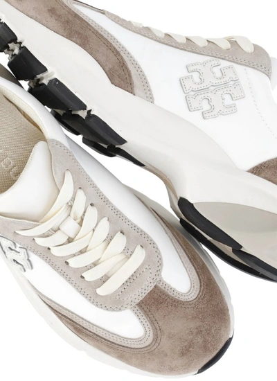 Shop Tory Burch Good Luck Trainer Sneakers In White