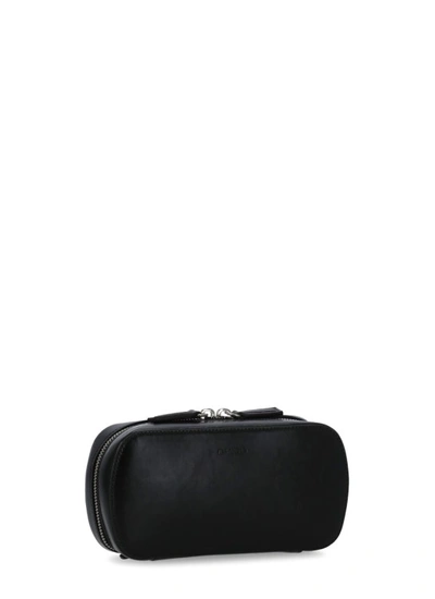 Shop Jil Sander Belt Bag With Logo In Black