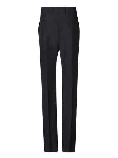Shop Givenchy Side Logo Black Trousers