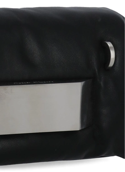 Shop Rick Owens Pillow Griffin Shoulder Bag In Black