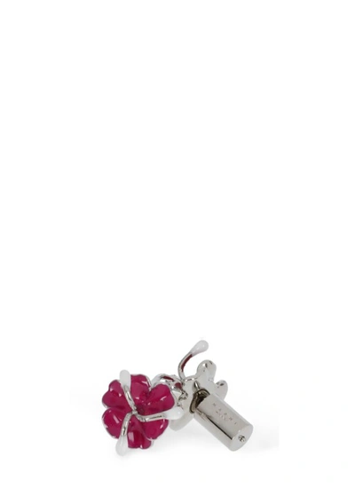 Shop Marni Earrings With Flower In Not Applicable
