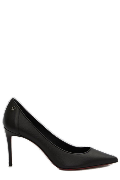 Shop Christian Louboutin Sporty Kate Pointed In Black