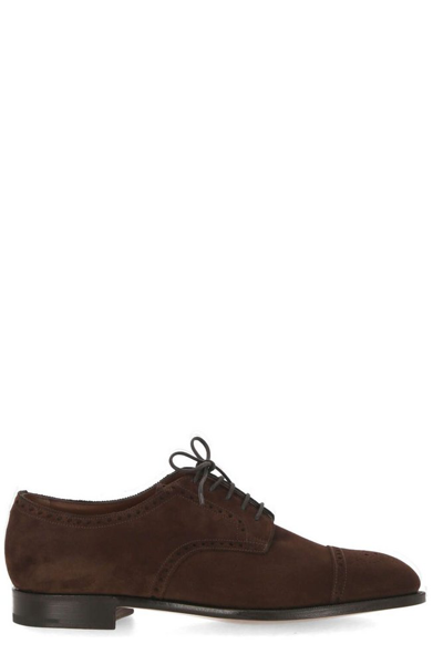 Shop Edward Green Cardiff Lace In Brown