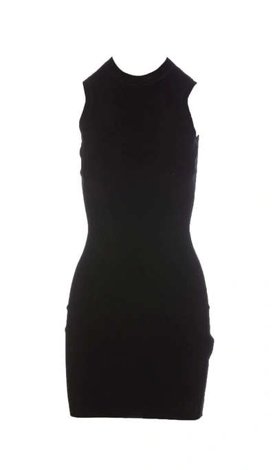 Shop Victoria Beckham Bodycon Sleeveless Mini Dress In Black