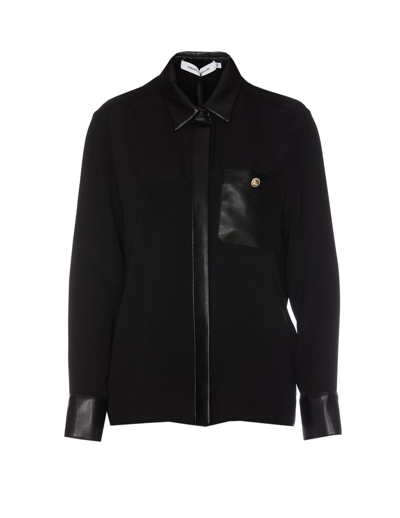 Shop Simona Corsellini Concealed Fastened Shirt In Black
