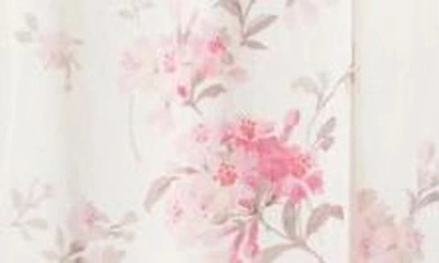 Shop Loveshackfancy Angie Floral Print Maxi Dress In Warm Pink Cloud