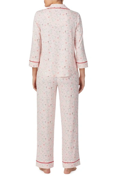 Shop Kate Spade Print Pajamas In Pink Prt