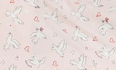 Shop Kate Spade Print Pajamas In Pink Prt