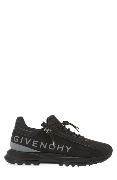 Shop Givenchy Spectre Zip Sneaker In Black