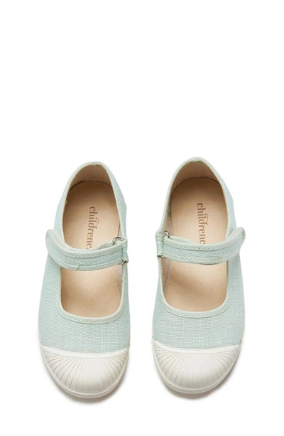 Shop Childrenchic Kids' Mary Jane Sneaker In Mint