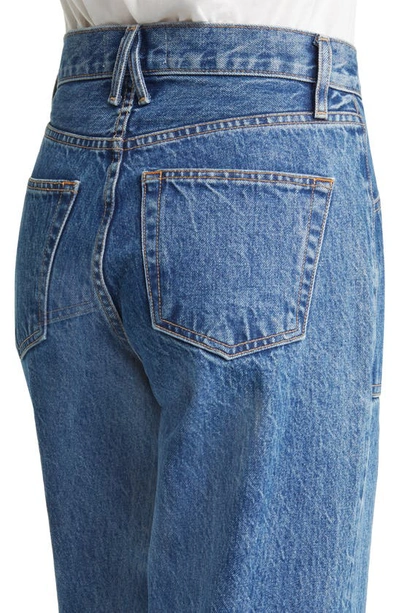 Shop Slvrlake Grace Patch Pocket Wide Leg Jeans In Sweet Memory