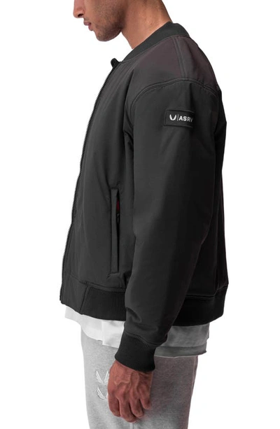 Shop Asrv Water Resistant Insulated Bomber Jacket In Space Grey