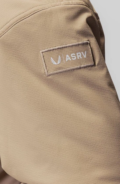 Shop Asrv Water Resistant Insulated Bomber Jacket In Khaki