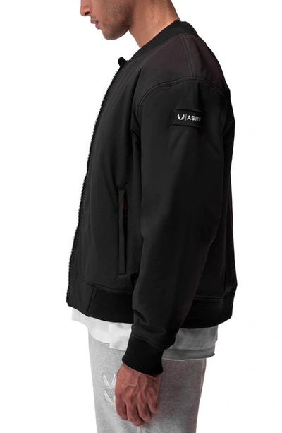 Shop Asrv Water Resistant Insulated Bomber Jacket In Black
