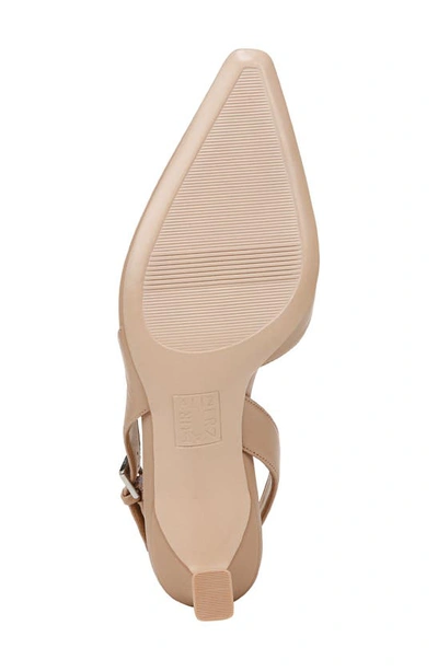 Naturalizer Dalary Slingback Pumps In Creme Brulee Leather