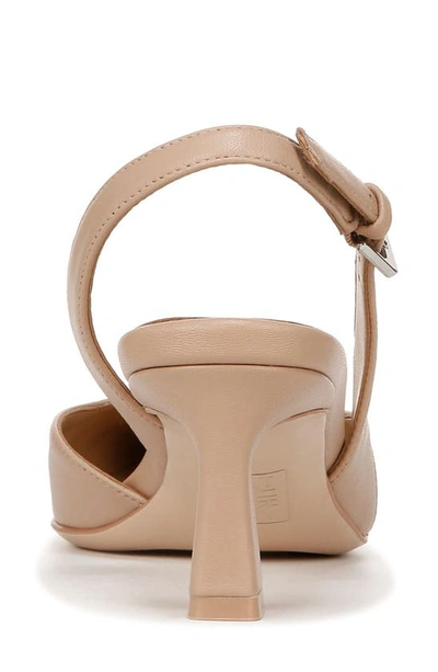Naturalizer Dalary Slingback Pumps In Creme Brulee Leather