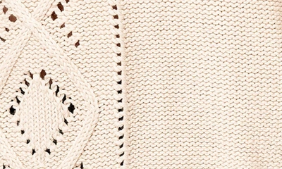 Gibsonlook Cable Knit Sweater In Dune