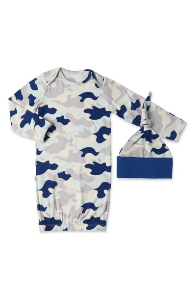 Shop Everly Grey Analise During & After 5-piece Maternity/nursing Sleep Set In Camo