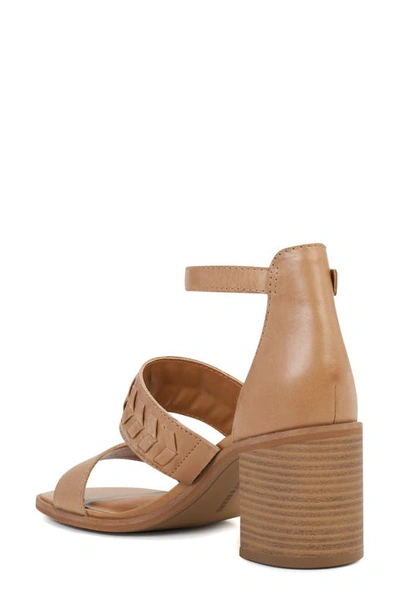 Shop Lucky Brand Serenay Ankle Strap Sandal In Dusty Sand Bzcrsa
