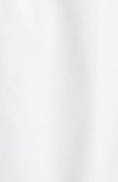 Stone Rose Drytouch® Performance Sateen Button-up Shirt In White