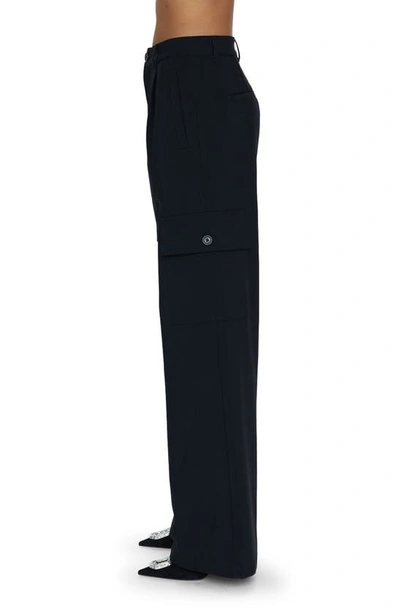 Shop Pistola Brynn High Waist Wide Leg Pants In Black