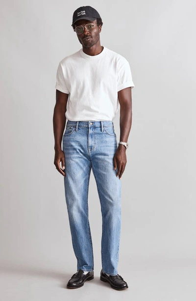 Madewell Relaxed Taper Jeans In Mainshore Wash