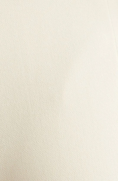 Max Mara Nepeta Stretch Virgin Wool Flare Leg Ankle Trousers In Beige