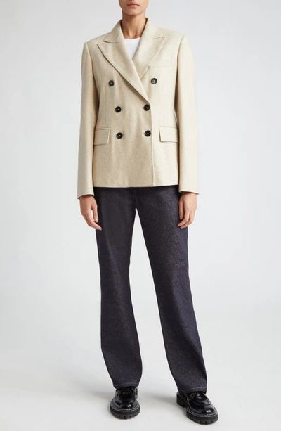 Max Mara Lacuna Straight Leg Jeans In Ultramarine