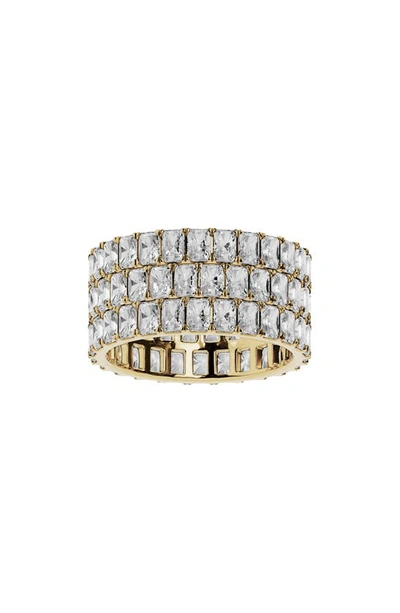 Shop Jennifer Fisher 18k Gold Lab Created Diamond Eternity Ring In 18k Yellow Gold