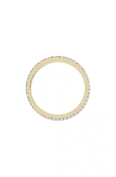 Jennifer Fisher Lab Created Diamond Eternity Ring In 18k Yellow Gold