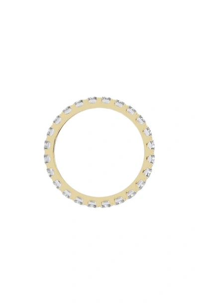 Jennifer Fisher Emerald Cut Lab Created Diamond Eternity Ring In 18k Yellow Gold