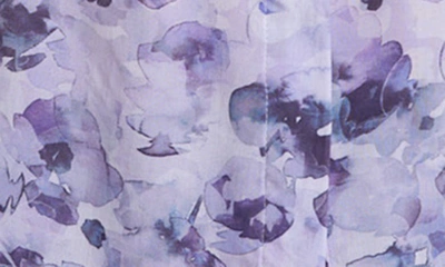 Shop Bella Dahl Floral Button-up Shirt In Lilac Floret Print