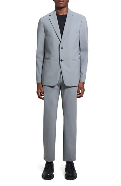 Theory Men's Clinton Precision Ponte Blazer In Stone
