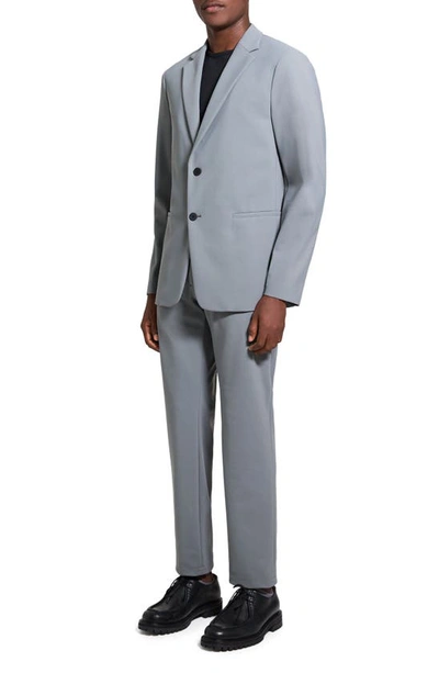Theory Men's Clinton Precision Ponte Blazer In Stone